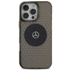 Mercedes-Benz MagSafe dėklas iPhone 16 Pro – juodas
