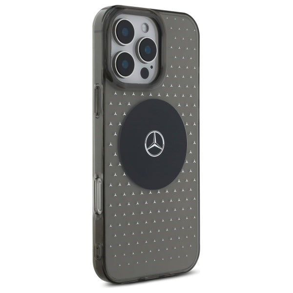 Mercedes-Benz MagSafe dėklas iPhone 16 Pro – juodas