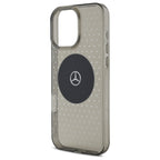 Mercedes-Benz MagSafe dėklas iPhone 16 Pro – juodas