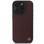 Mercedes-Benz MagSafe odinis dėklas iPhone 16 Pro – raudonas