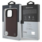 Mercedes-Benz MagSafe odinis dėklas iPhone 16 Pro – raudonas