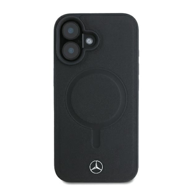 Mercedes-Benz odinis MagSafe dėklas iPhone 16 Plus – juodas