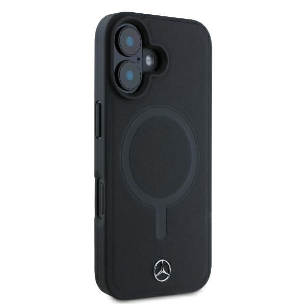 Mercedes-Benz odinis MagSafe dėklas iPhone 16 Plus – juodas