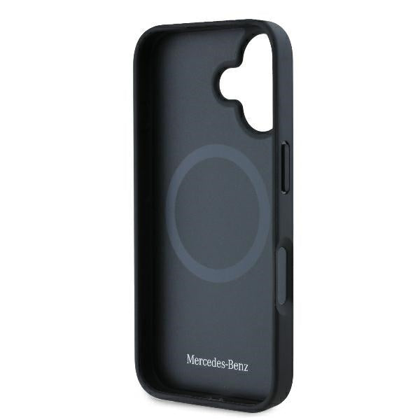 Mercedes-Benz odinis MagSafe dėklas iPhone 16 Plus – juodas