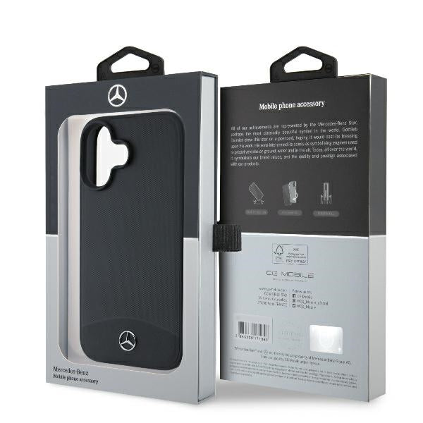 Mercedes-Benz MagSafe odinis dėklas iPhone 16 – juodas