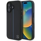 Mercedes-Benz odinis MagSafe dėklas iPhone 16 – juodas