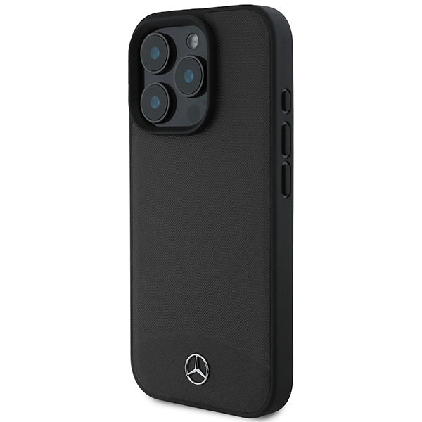 Mercedes-Benz odinis MagSafe dėklas iPhone 16 Pro Max – juodas