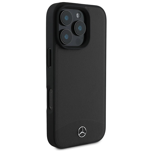 Mercedes-Benz odinis MagSafe dėklas iPhone 16 Pro Max – juodas