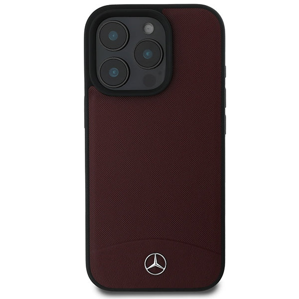 Mercedes-Benz odinis MagSafe dėklas iPhone 16 Pro Max – raudonas -- iPhone 16 Pro Max
