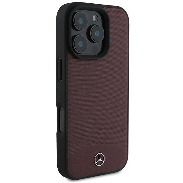 Mercedes-Benz odinis MagSafe dėklas iPhone 16 Pro Max – raudonas -- iPhone 16 Pro Max