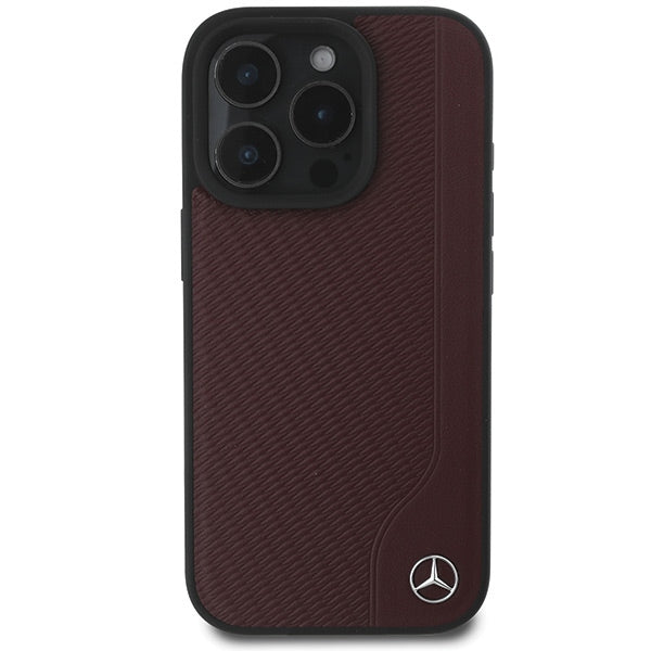 Mercedes-Benz MagSafe dėklas iPhone 16 Pro Max – raudonas
