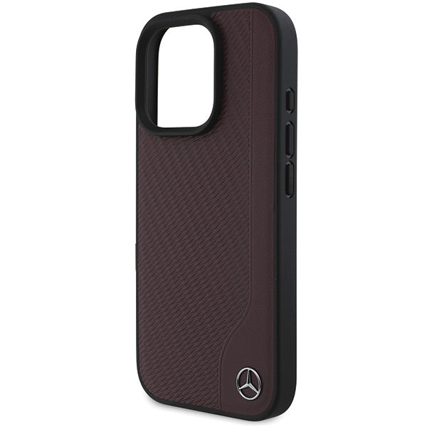Mercedes-Benz MagSafe dėklas iPhone 16 Pro Max – raudonas