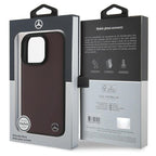 Mercedes-Benz MagSafe dėklas iPhone 16 Pro Max – raudonas