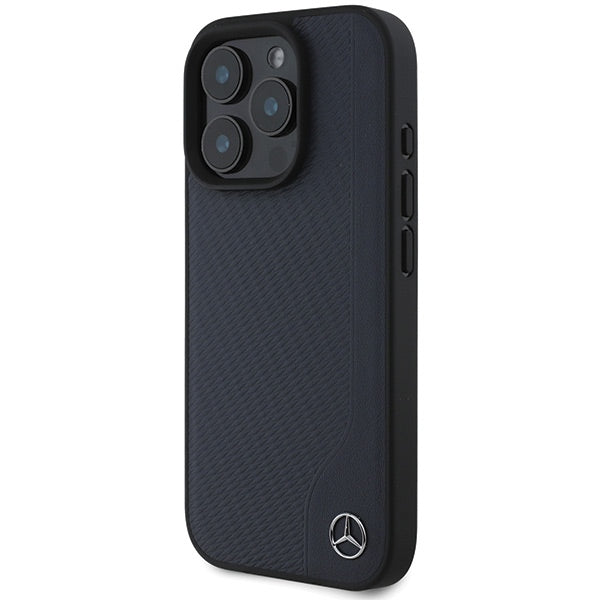 Mercedes-Benz odinis MagSafe dėklas iPhone 16 Pro Max – mėlynas -- iPhone 16 Pro Max