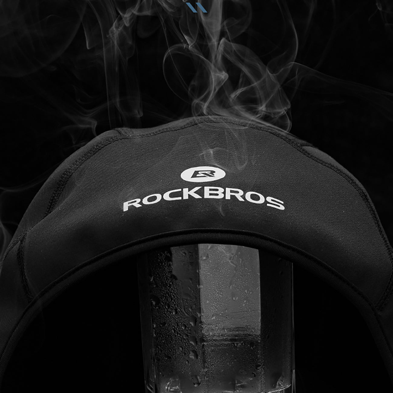 Rockbros Dala žiemos dviratininkavimo šalmo kepurė su akinių skylėmis - pilka -- Bicycle Helmets
