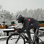 Rockbros YPW021 Vėjui atsparus dviračių sportinis šaltis XL - Juodas -- Cycling Jackets & Vests