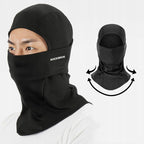 Rockbros LF7345BK sportinė balaklava su šiltiniu - juoda -- Cycling Caps & Headwear