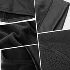 Rockbros LF7345BK sportinė balaklava su šiltiniu - juoda -- Cycling Caps & Headwear