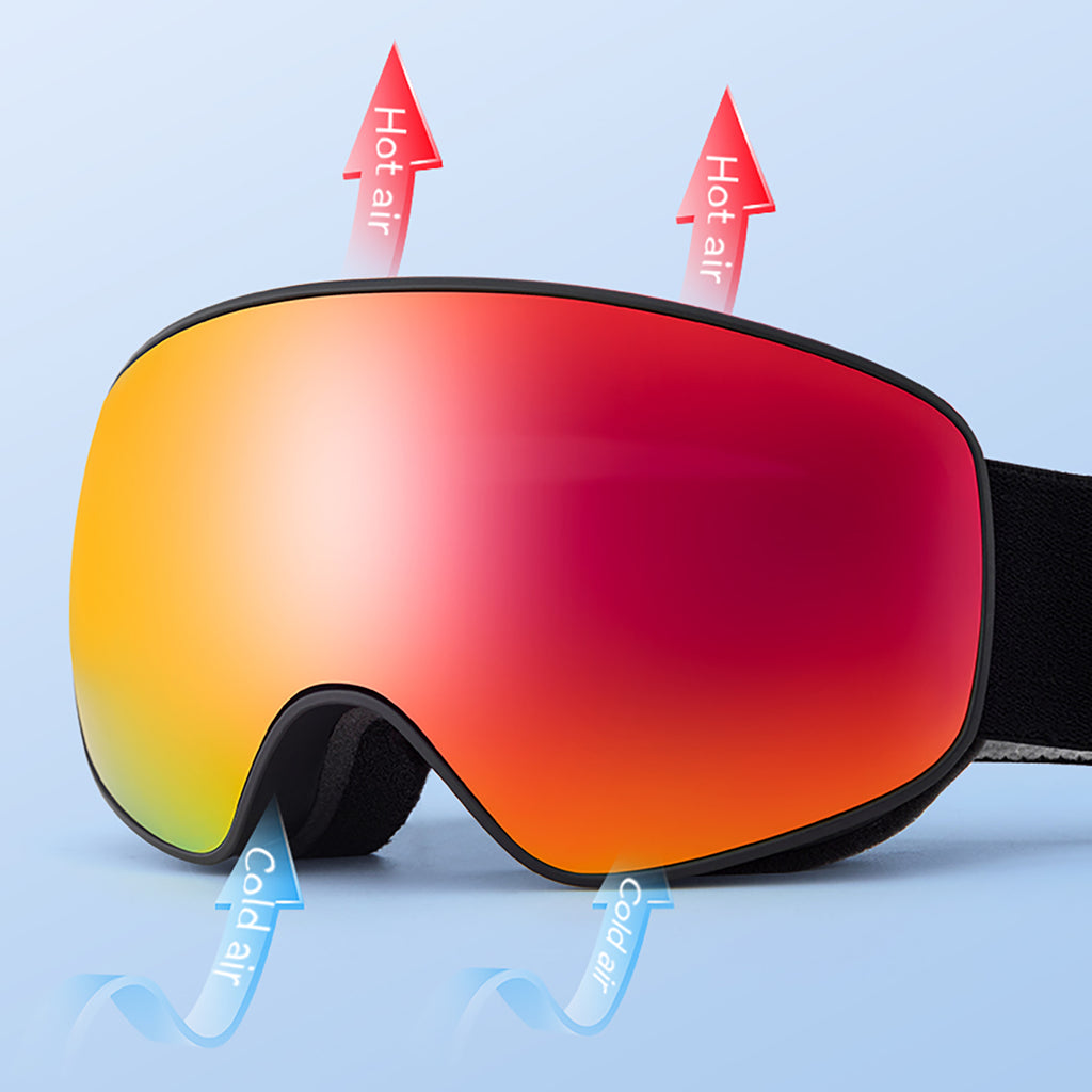 Qunature Black slidžiavimo akiniai vaikams (dydis M/L) - Juodi -- Cycling Eyewear
