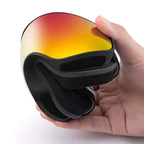 Qunature Black slidžiavimo akiniai vaikams (dydis M/L) - Juodi -- Cycling Eyewear