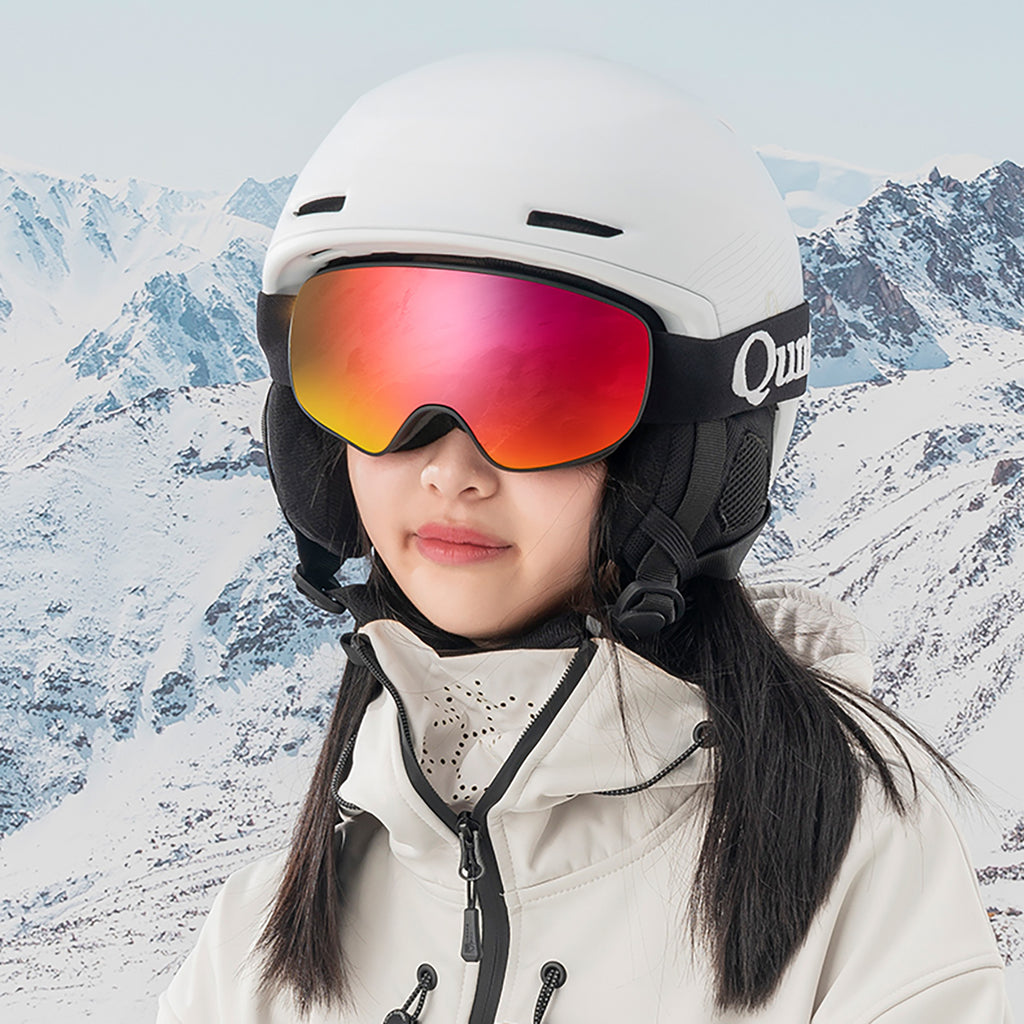 Qunature Black slidžiavimo akiniai vaikams (dydis M/L) - Juodi -- Cycling Eyewear
