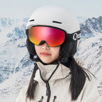 Qunature Black slidžiavimo akiniai vaikams (dydis M/L) - Juodi -- Cycling Eyewear