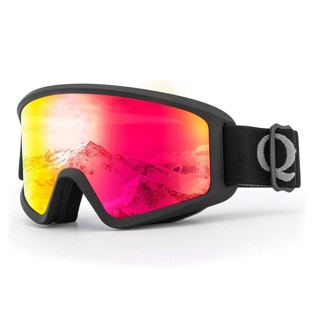Qunature Black slidžiavimo akiniai suaugusiems - Juodi -- Cycling Eyewear