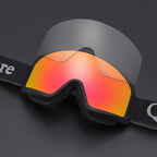 Qunature Black slidžiavimo akiniai suaugusiems - Juodi -- Cycling Eyewear