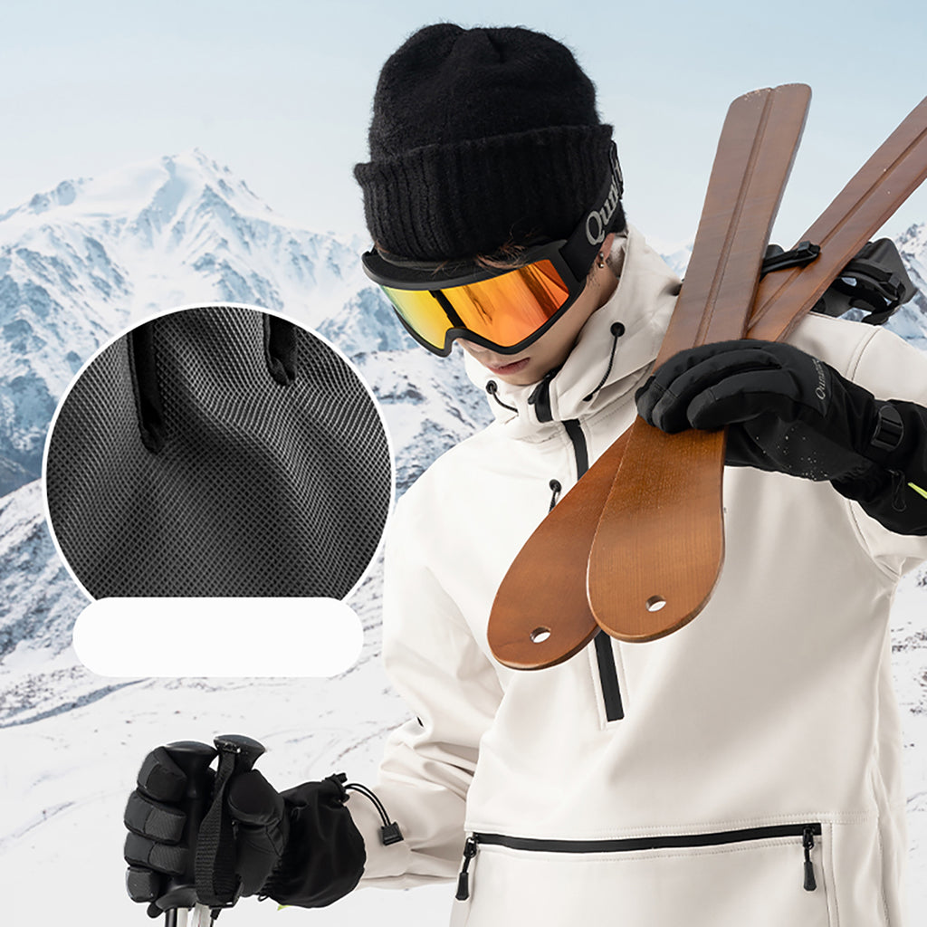 Qunature žieminės pirštinės - Finger Style juoda M -- Bicycle Gloves