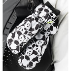 Qunature Panda Heat Transfer vaikų žieminės pirštinės dydis S - juoda/balta -- Bicycle Gloves