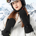 Qunature Full Length žieminės pirštinės dydis M - juodos spalvos -- Bicycle Gloves