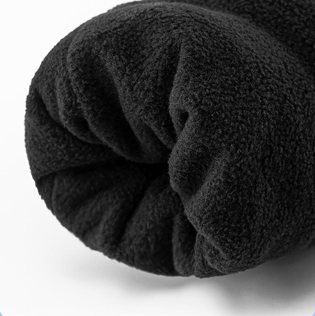 Qunature Panda žieminės pirštinės vaikams ir suaugusiems, dydis S - juoda/balta -- Bicycle Gloves