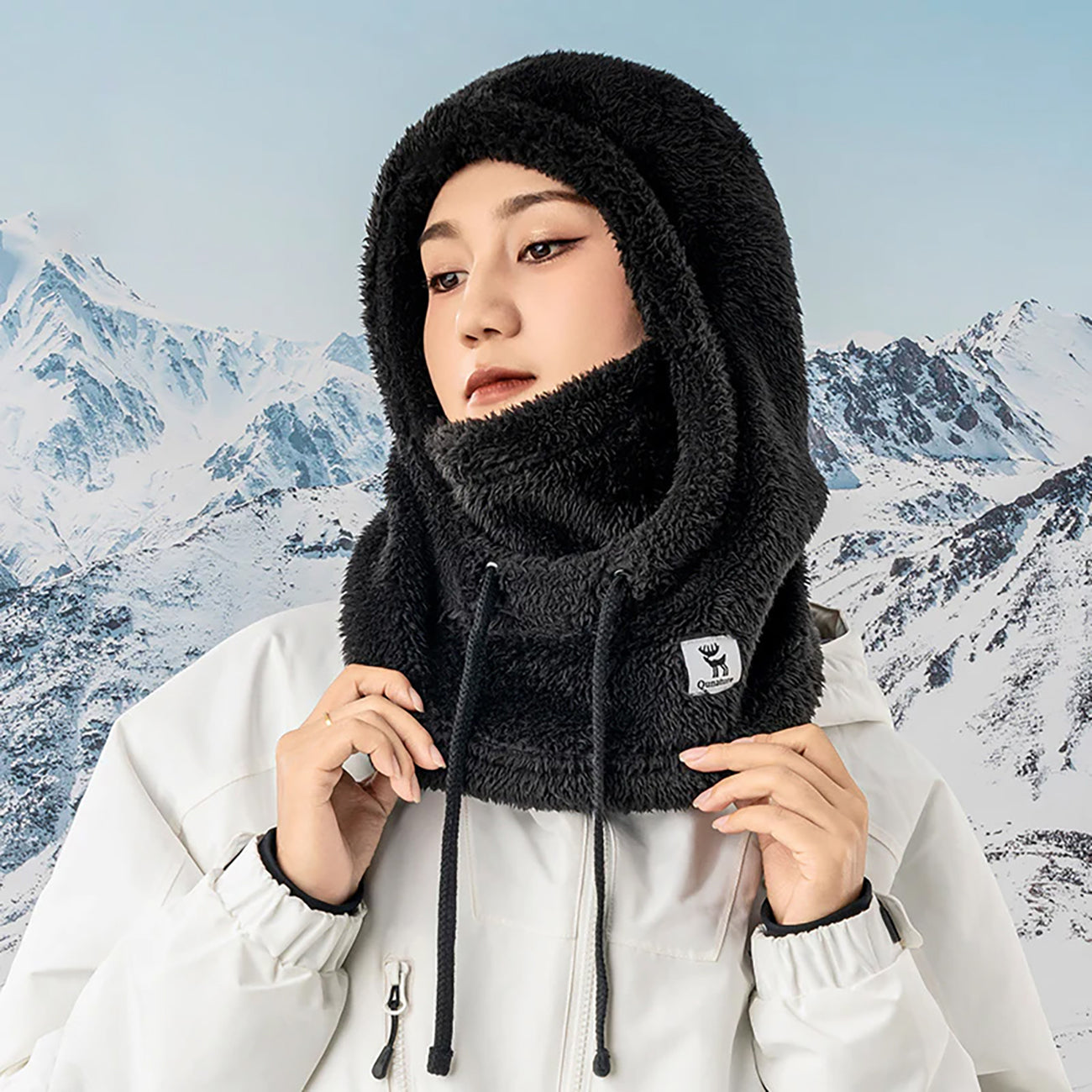 Qunature Arctic Velvet Žieminė Balaviklė Dydis L - Juoda -- Cycling Caps & Headwear