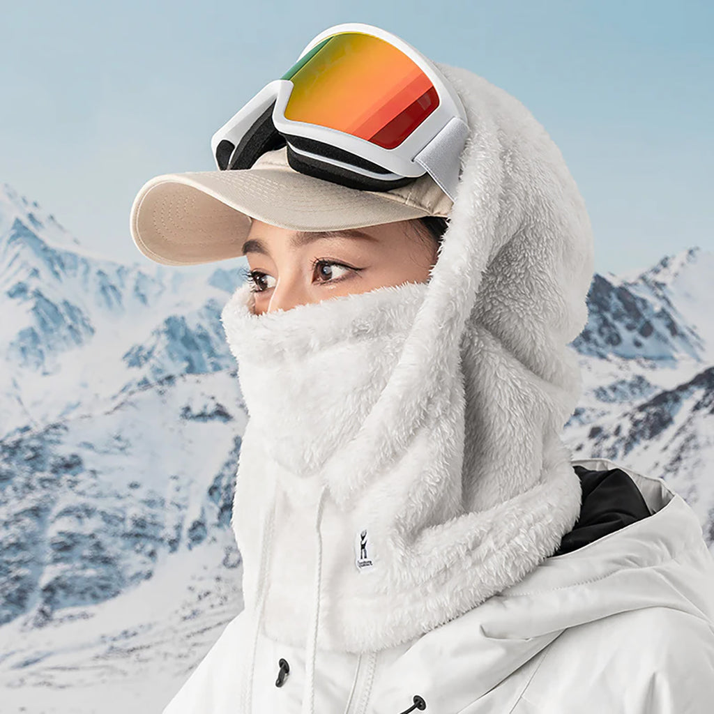 Qunature Arctic Velvet Žieminė Balaviklė Dydis M - Balta -- Cycling Caps & Headwear