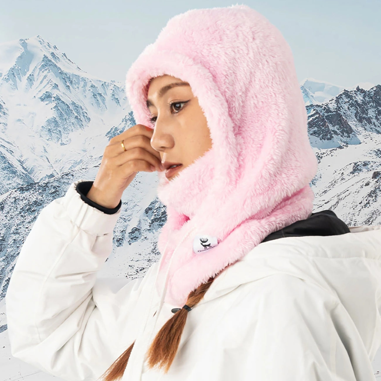Qunature Arctic Velvet žiemos balalavo L dydis - Rožinė -- Cycling Caps & Headwear