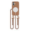 Tech-Protect MagNecklace MagSafe dėklas su virvele iPhone 16 – rudas -- iPhone 16