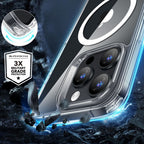 ESR HaloLock MagSafe dėklas iPhone 16 Pro Max + stiklas -- iPhone 16 Pro Max