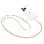 Tech-Protect C2S Rope Crossbody Strap Leash - smėlio spalvos -- Other phone accessories