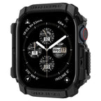 Spigen Rugged Armor dėklas Apple Watch 10 (42 mm) – juodas -- Apple Watch 10 (42mm)