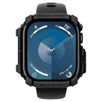 Spigen Rugged Armor dėklas Apple Watch 10 (42 mm) – juodas -- Apple Watch 10 (42mm)