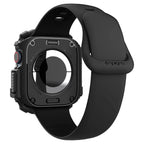 Spigen Rugged Armor dėklas Apple Watch 10 (42 mm) – juodas -- Apple Watch 10 (42mm)