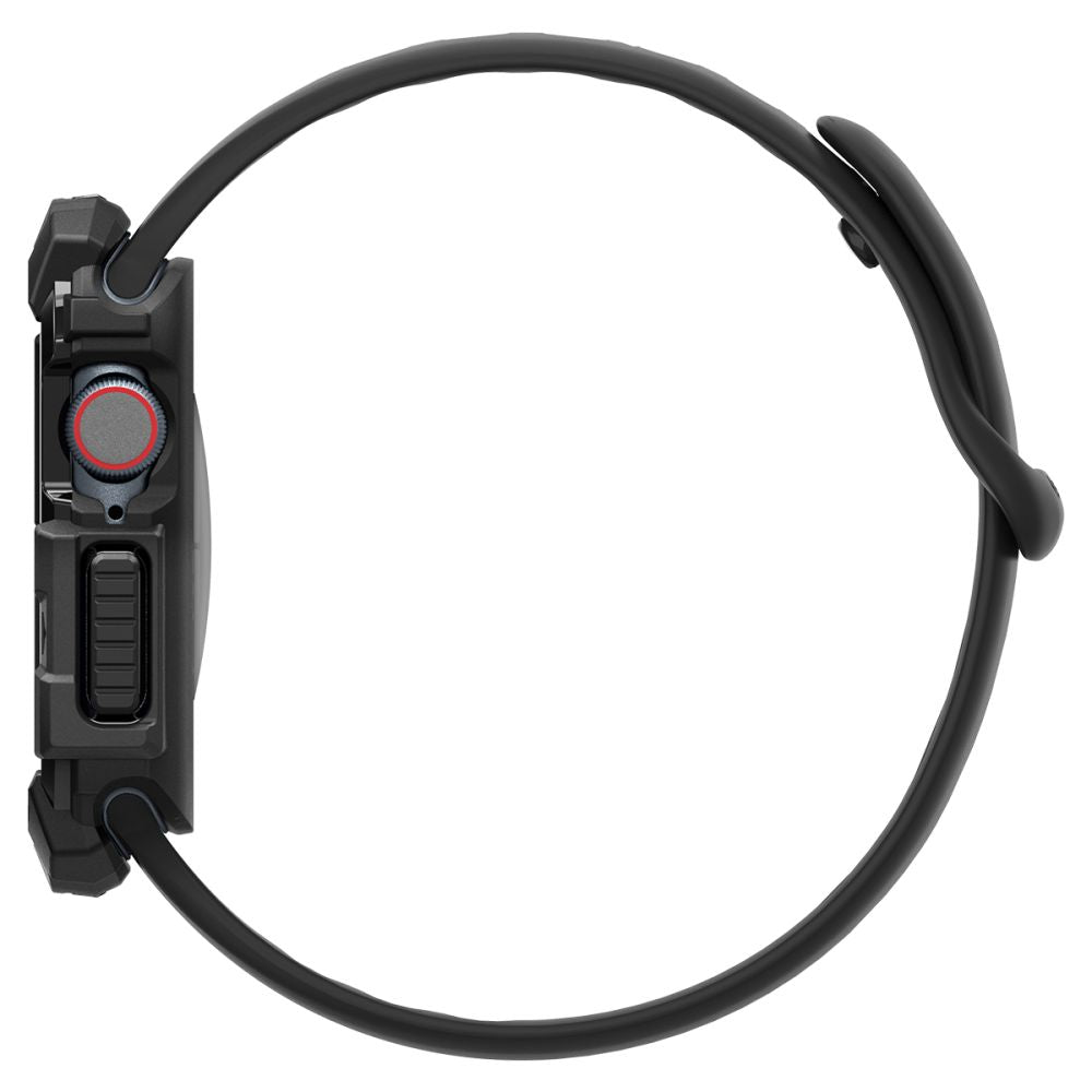 Spigen Rugged Armor dėklas Apple Watch 10 (42 mm) – juodas -- Apple Watch 10 (42mm)