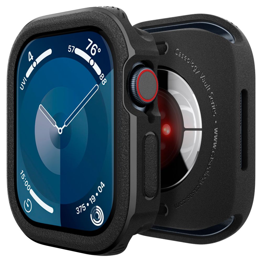 Caseology Vault dėklas Apple Watch 10 46 mm – juodas -- Apple Watch 10 (46mm)