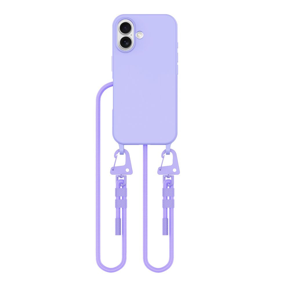 Tech-Protect MagNecklace MagSafe dėklas iPhone 16 – violetinis -- iPhone 16