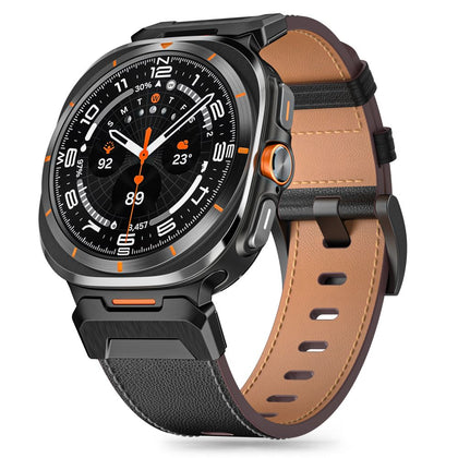 Tech-Protect Delta Pro odinis dirželis, skirtas Samsung Galaxy Watch Ultra (47mm) – juodas -- Samsung Galaxy Watch Ultra