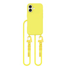 Tech-Protect MagSafe dėklas su dirželiu iPhone 16 – geltonas -- iPhone 16