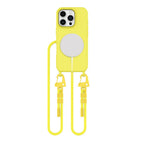 Tech-Protect MagSafe dėklas su virvele iPhone 16 Pro Max – geltonas -- iPhone 16 Pro Max