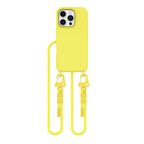 Tech-Protect MagSafe dėklas su virvele iPhone 16 Pro Max – geltonas -- iPhone 16 Pro Max