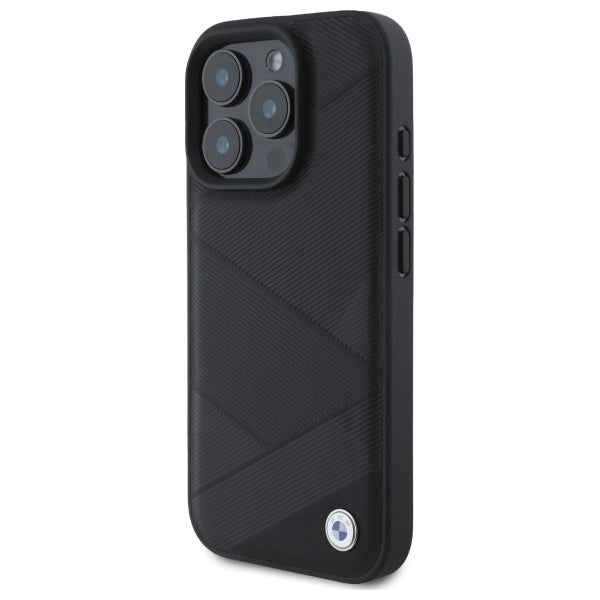 BMW odinis dėklas iPhone 16 Pro Max – juodas