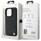 BMW odinis dėklas iPhone 16 Pro Max – juodas